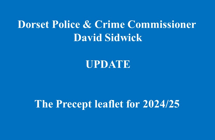 PCC 2024-25 Precept Update 14Mar24