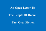 LE Dorset Open Letter 17Apr24